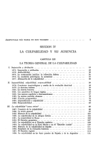 LA CULPABILIDAD Y SU AUSENCIA 1489 . Historia de la