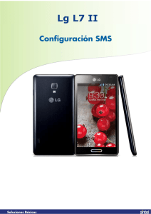 Configuración SMS