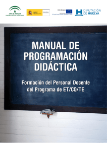 Manual de Programación Didáctica
