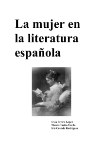 Trabajo de la mujer en la literatura española
