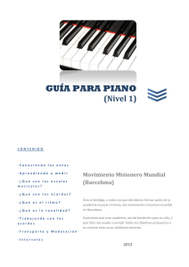 guía para piano - Movimiento Misionero Mundial