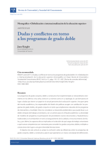 Dudas y conflictos en torno a los programas de grado doble