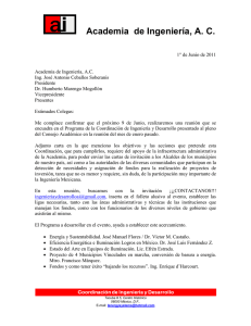 Presentes - Academia de Ingeniería de México