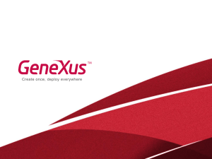 GeneXus X Evolution 2