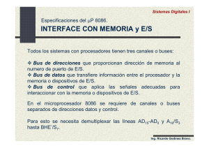 INTERFACE CON MEMORIA y E/S