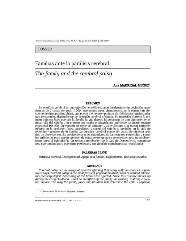 (M) 4. Familias Ante La ParÃ¡lisis Cerebral