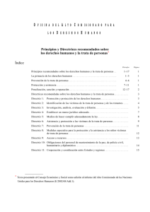 OFICINA DEL ALTO COMISIONADO PARA LOS DERECHOS