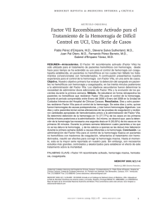 PDF 166 Kb - MEDICRIT Revista de Medicina Crítica