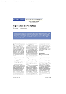 Hipotensión ortostática