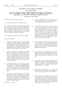 Reglamento (CE) no 641/2009 de la Comisión, de 22 de julio de