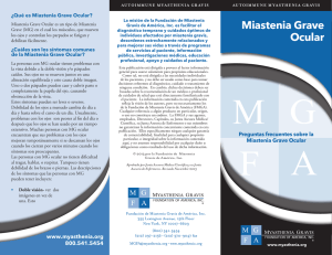 Miastenia Grave Ocular - Myasthenia Gravis Foundation of America
