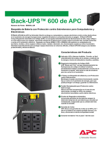Back-UPS BX600L-LM Specification Sheet ESP_FD2 [Compatibility