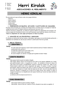 Reglamento Herri kirolak 08-09