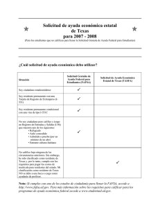 Solicitud de ayuda econmica estatal