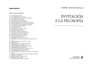 Invitación a la filosofía