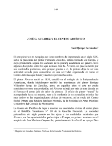 Jose G.Alvarez y el Centro Artistico