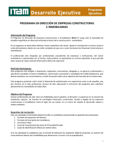 programa en dirección de empresas constructoras e inmobiliarias