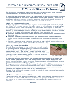 El Virus de Zika y el Embarazo - Boston Public Health Commission