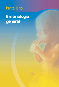 Parte Uno Embriología general