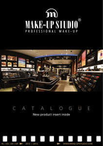 Make-up Studio Catalogue 2010 NSEG.indb
