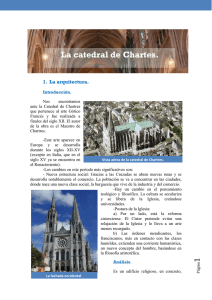 La catedral de Chartes.