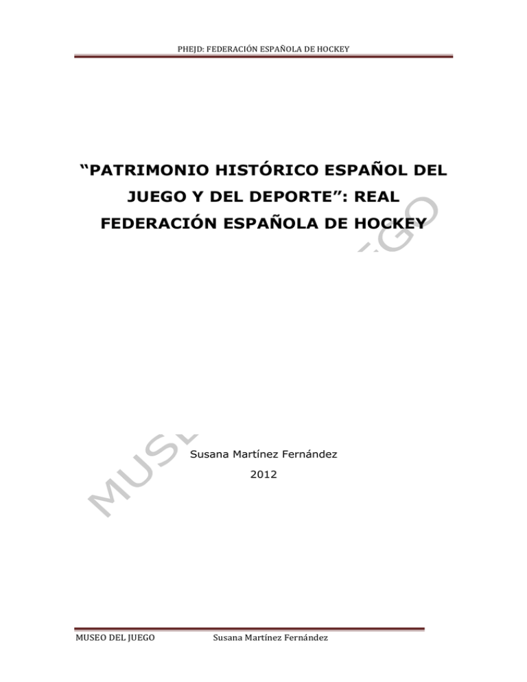 real federación española de hockey