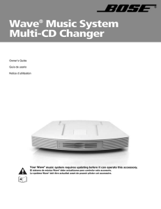 Wave® Music System Multi-CD Changer