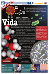 sopa primitiva - UNAMirada a la Ciencia