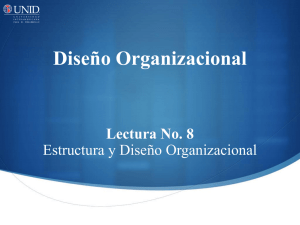 5 Estructura divisional