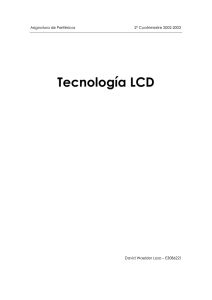 Tecnología LCD