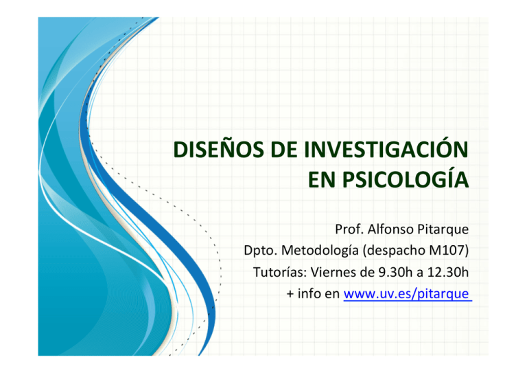 Diseños De Investigacion En Psicologia Uned Pdf studylib.es