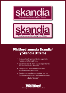 Whitford anuncia Skandia® y Skandia Xtreme