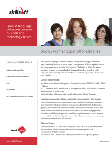Books24x7 en Español for Libraries