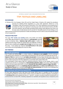 TTIP Textiles and labelling - European Parliament
