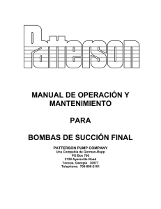 manual de operación y mantenimiento para bombas de succión final