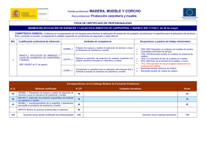 Ficha Certificado Profesionalidad MAMD0109