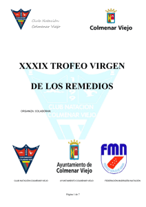 XXXIX TROFEO VIRGEN DE LOS REMEDIOS