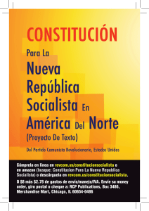 Nueva República Socialista En América Del Norte