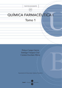 química farmacéutica i - Publicacions i Edicions de la Universitat de