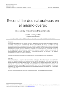 Reconciliar dos naturalezas en el mismo cuerpo