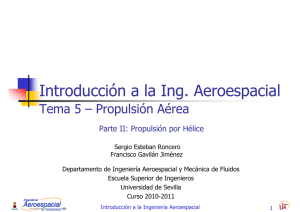 Introducción a la Ing. Aeroespacial
