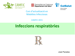 Infeccions respiratòries de vies altes son adeqüats tots els antibiòtics?