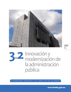 Innovación y modernización de la administración pública