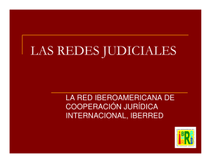 las redes judiciales - Poder