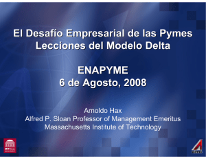 El Desafío Empresarial de las Pymes Lecciones del Modelo Delta
