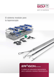 El sistema modular para la laparoscopia