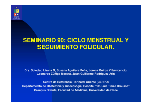seminario 90: ciclo menstrual y seguimiento folicular.