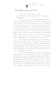 Fallo Gomez Vielma 1999 - Asistencia Jurídica Internacional