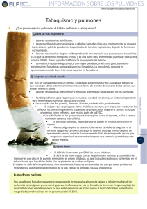 Tabaquismo y los pulmones - European Lung Foundation