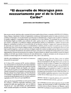 “El desarrollo de Nicaragua pasa necesariamente por el de la Costa